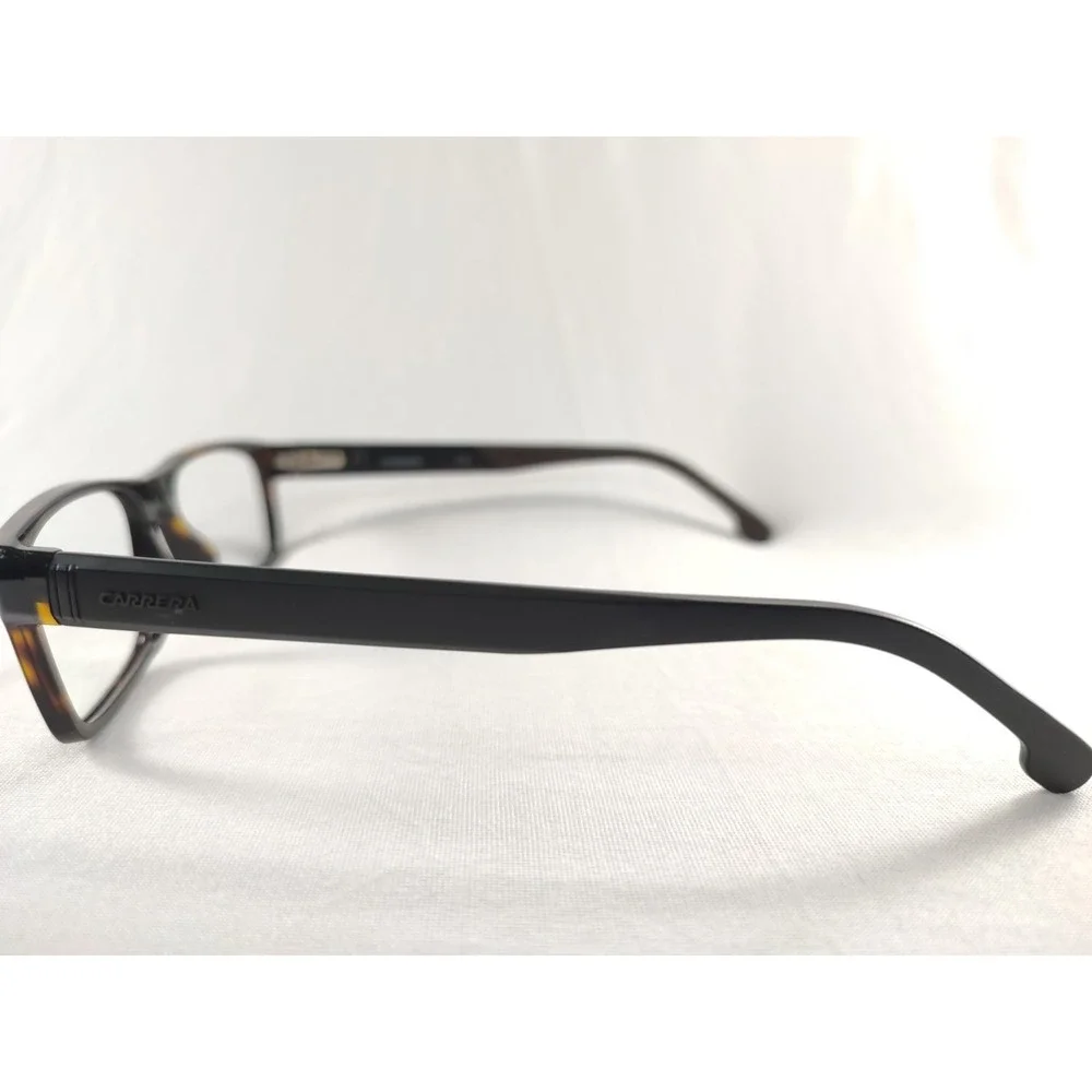 Carrera 8852 086 Dark‎ Havana Tortoise Rectangular Eyeglass Frames Men 55-17-145